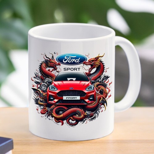 Ford fiesta mug - mug, car