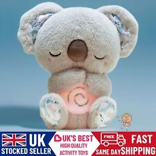 4 Mode Breathing Koala Plush Toy Light Music Soothing Relax Anxiety Relief Sleep