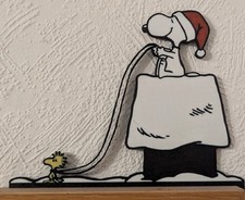 Snoopy and Woodstock Sleigh Christmas Ornament Decoration