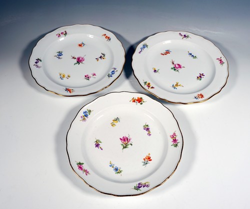 Meissen dessert plates - meissen,
