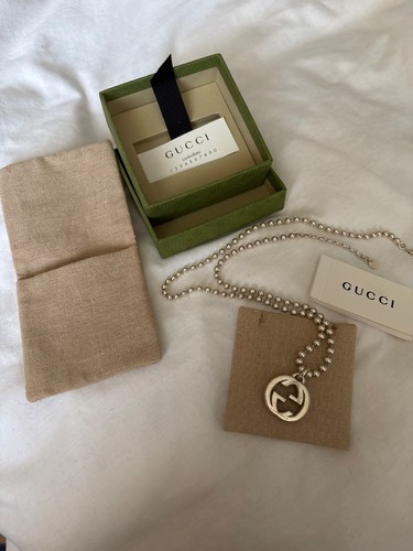 100 gucci necklace pendant - %,