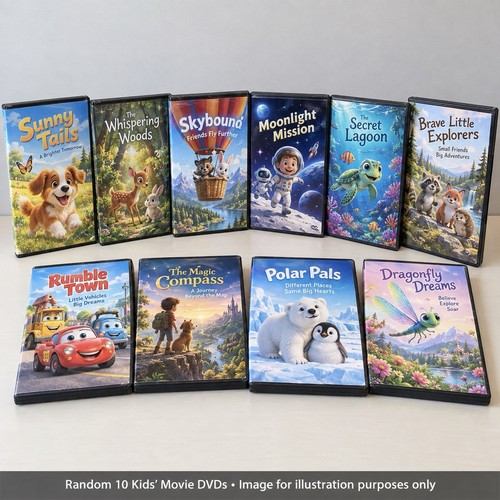 Kids movie dvds random - kids’,