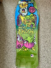 Vision 10" x 31.5" Ken Park Wizard Green Stain Skateboard Deck