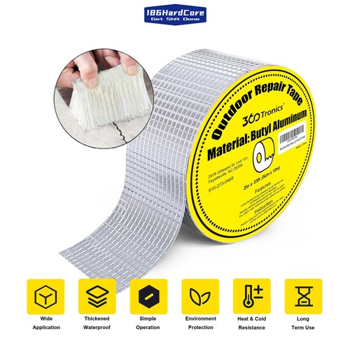 X33ft aluminum foil butyl - foil,