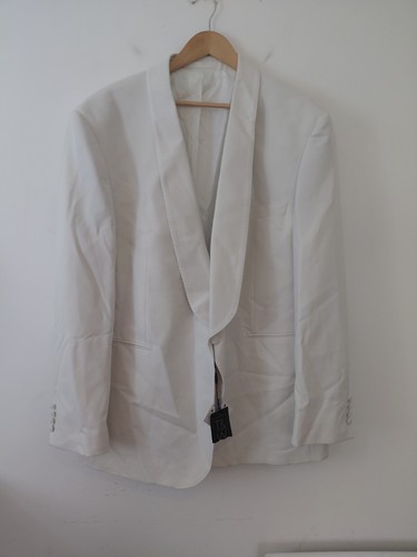 Vintage cream tuxedo blazer - vintage, 50
