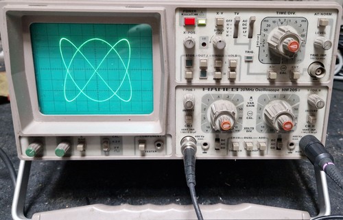 Hameg hm205 oscilloscope - hameg,