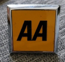 Vintage Car Badge | AA Car