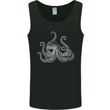 An Octopus Scuba Diver Deep