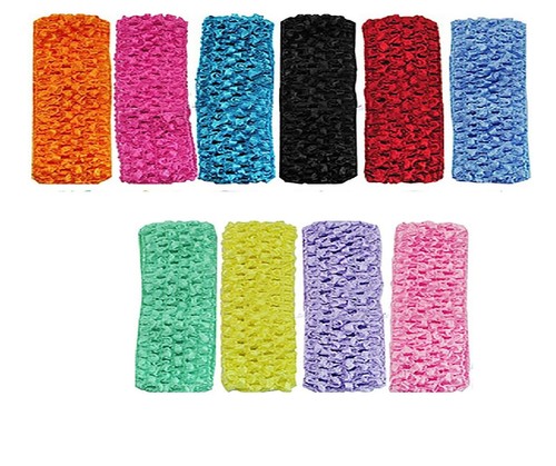 Plain wide soft crochet tube - plain,