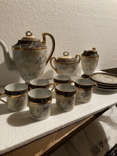 Japaneese tea service vintage - service,