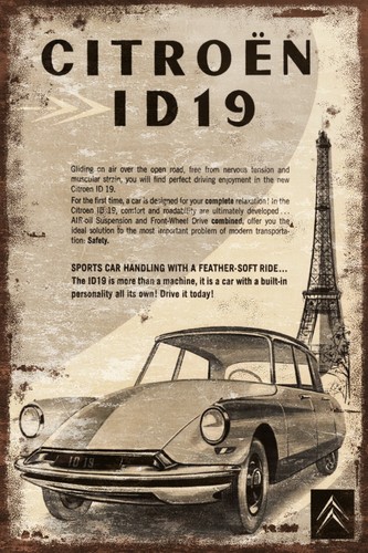 Citroen id19 motor - car, advert