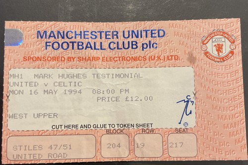 1994 mark hughes testimonial - 1994,