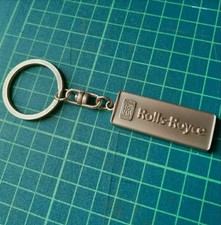 Rolls Royce Metal Keychain Key