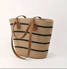 Women's Summer Straw Shoulder