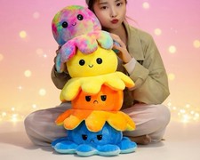 50cm Octopus Reversible Plush