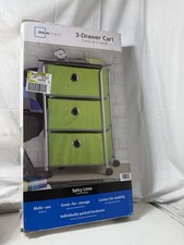 mainstays 3 drawer cart fabric