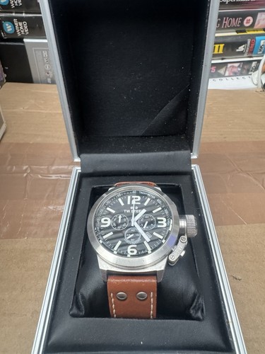 Steel mens chronograph - tw,