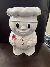 Vintage Pillsbury Dough Boy "Bobby the Baker" Ceramic Cookie Jar Made In Japan