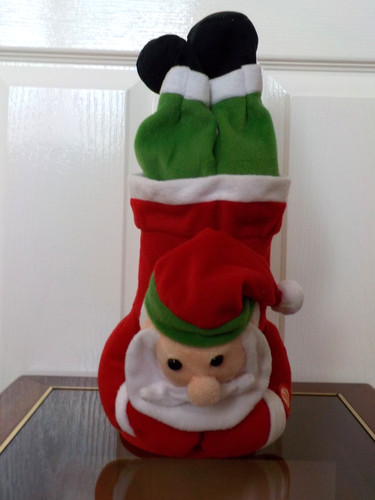 Christmas spinning leg - christmas,