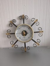 Shortland SB Compensated Barometer, Vintage Made in Britain, 22cm x 22cm
