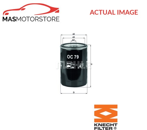 Engine oil filter knecht - engine, 79