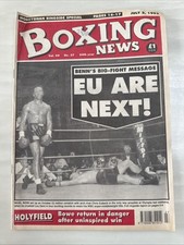 Boxing News 1993 Nigel Benn V