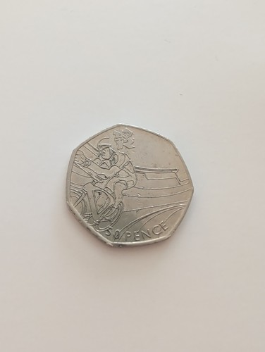 2011 circulated 50p olympic - 50p,