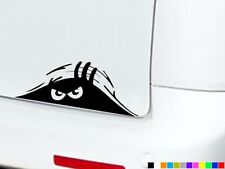 PEEKING PEEPING MONSTER EYES BOOT FUNNY CAR STICKERS DECALS BUMPER WINDOW VAN