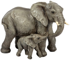 Elephant & Baby Ornament