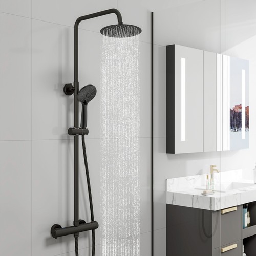 Exposed thermostatic shower - exposed,