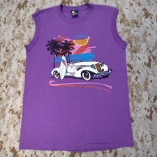 Vtg Tropix Classic Car Graphic