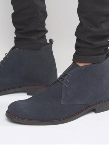Lambretta carnaby navy - , suede