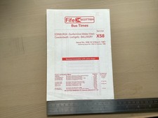 Fife Scottish Bus Group Route