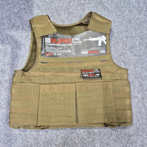 Nuprol pmc plate carrier - pmc, tan