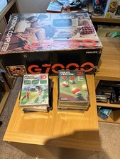 Philips G7000 Videopac console boxed with Games. Tested and Working VGC