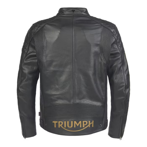 Triumph men black leather - black,