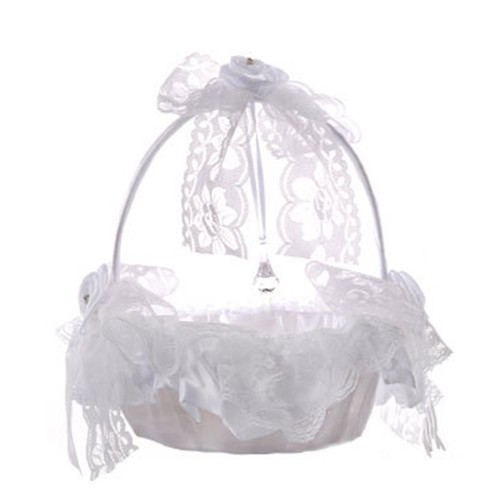 Wedding flower girl baskets - girl,