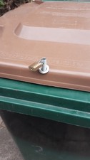 Wheelie Eazy Bin Lid Lock. Watch Video On How To Fit In Minutes  