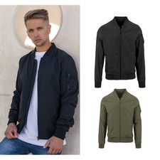 Build Your Brand Nylon bomber