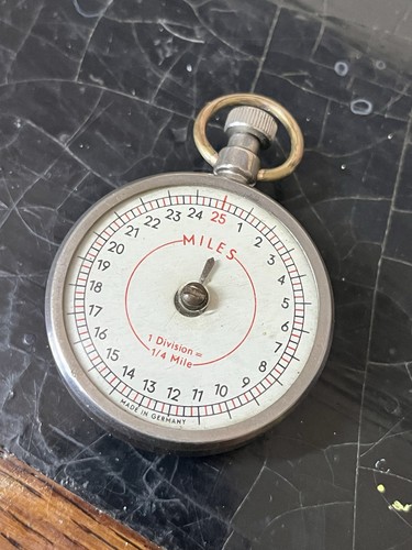 Antique german pedometer with - antique,