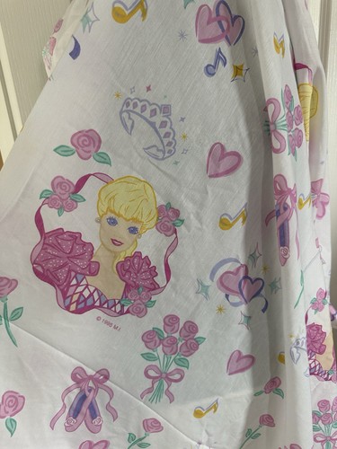 Vtg ballerina barbie valance - ballerina,