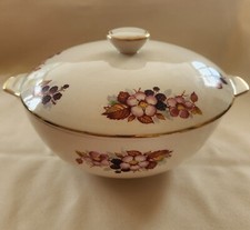 Vintage 1930s Alfred Meakin   Royal Marigold Autumn Pattern Tureen with Lid