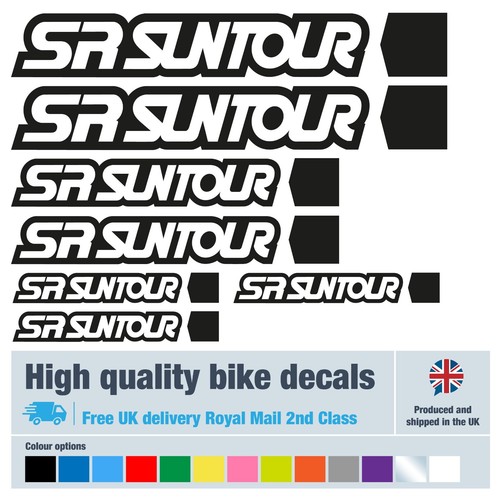 Suntour bike decals - sr,