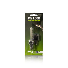 ProRep Viv Lock 100mm Vivarium sliding glass door lock (Different Key)