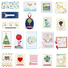 Christmas Greetings Metal Hot Foil Plate Dies Embossing Scrapbooking Craft Cards