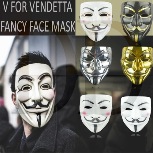 Anonymous hacker face - face, v