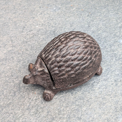 Cast iron hedgehog - iron,