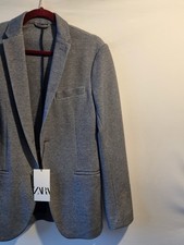 Zara Men’s Blazer Grey Size