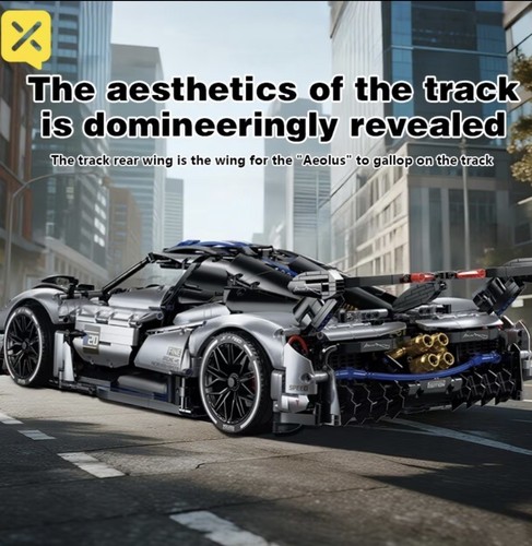 Brick block build pagani - 1:8,