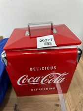Coca-Cola 13L Travel Cooler for Car - Red Camping Cooler Box